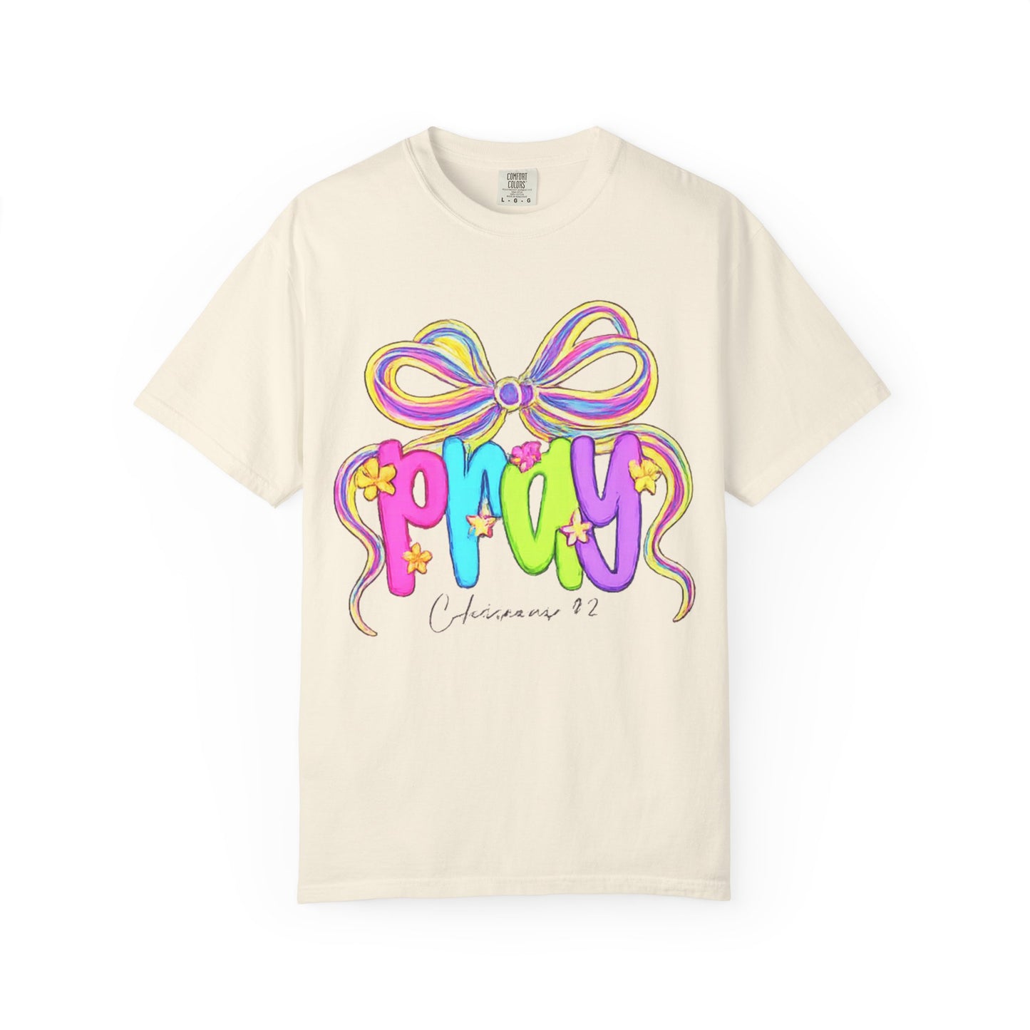 Pray Scripture Quote Christian T-shirt | Faith Graphic Tee