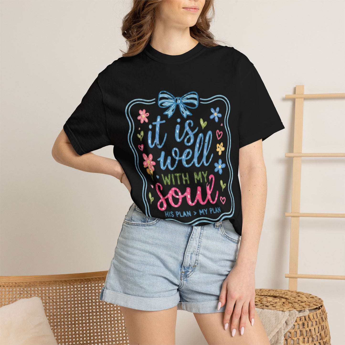 It Is Well With My Soul T-shirt | Christian Scripture Tee