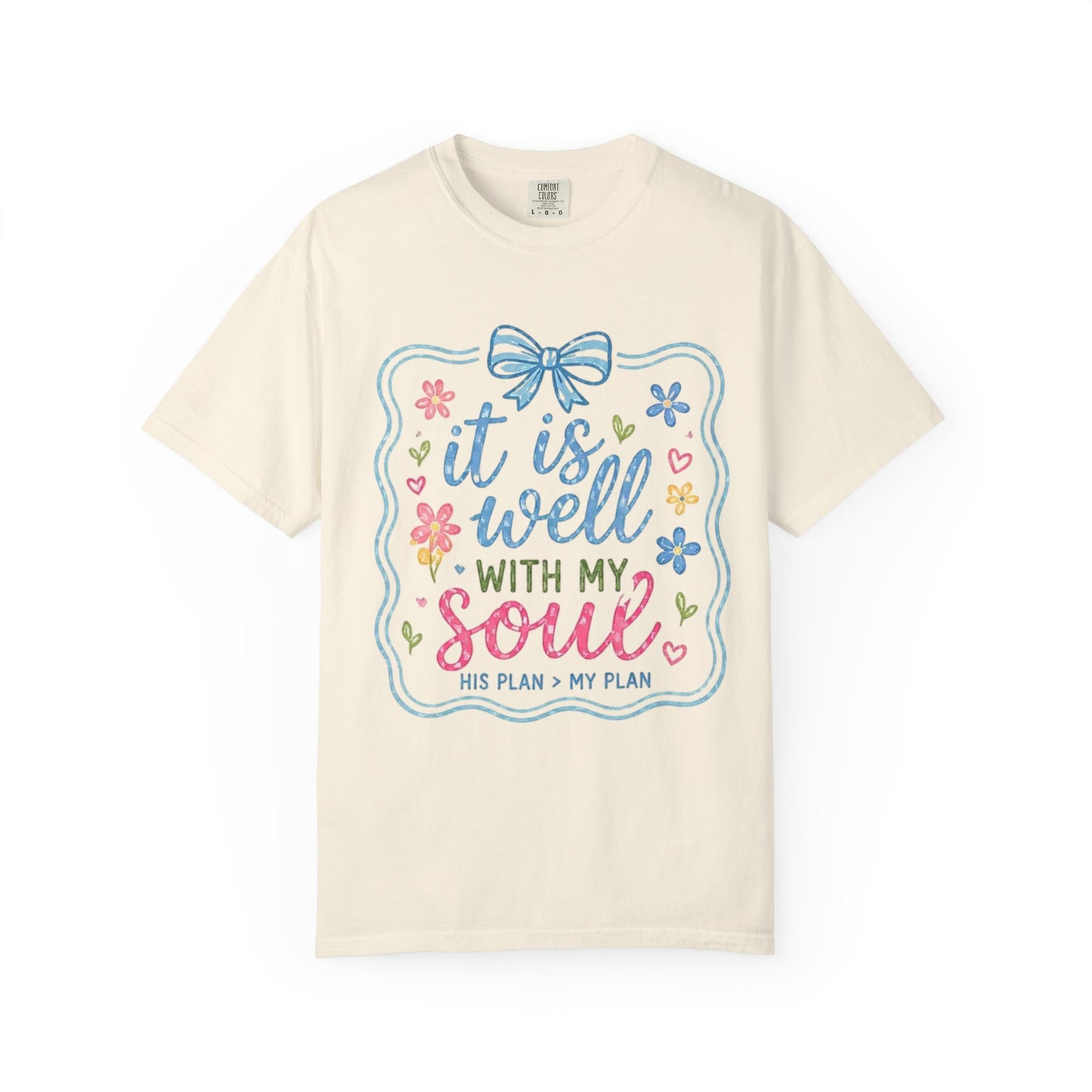 It Is Well With My Soul T-shirt | Christian Scripture Tee