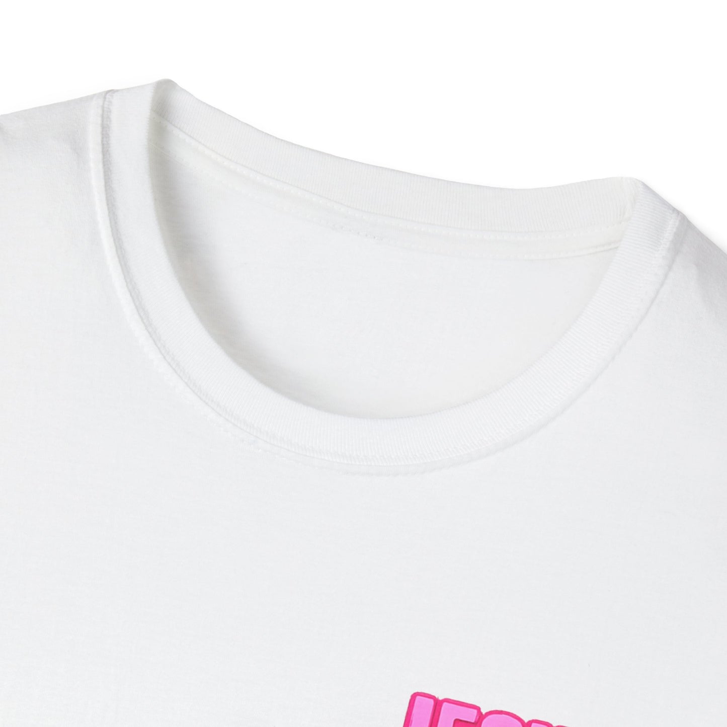 Jesus Loves You T-Shirt | Pink Bubble Letter Christian Tee
