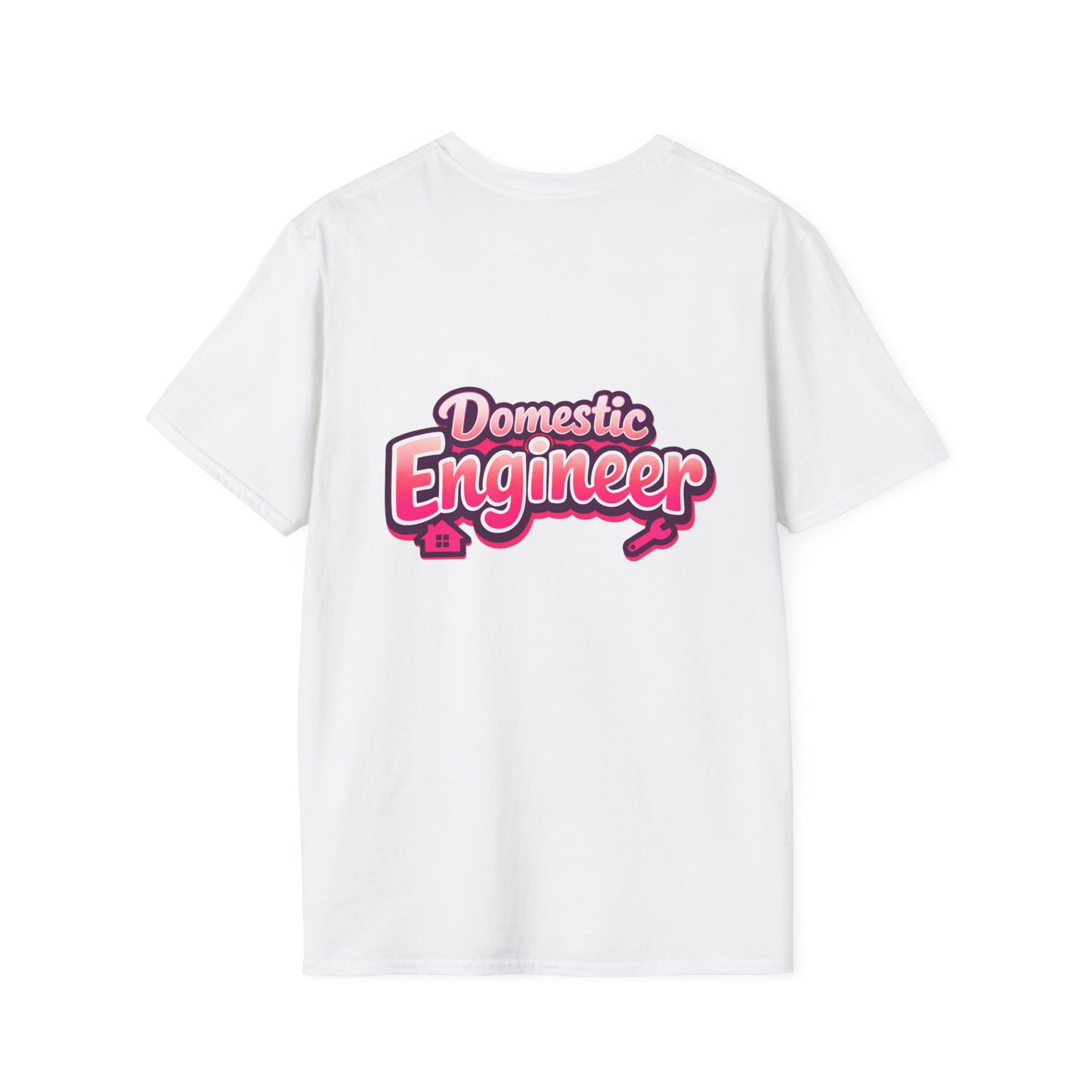 Domestic Engineer Mom Life T-Shirt | Motherhood Stay At Home Mom