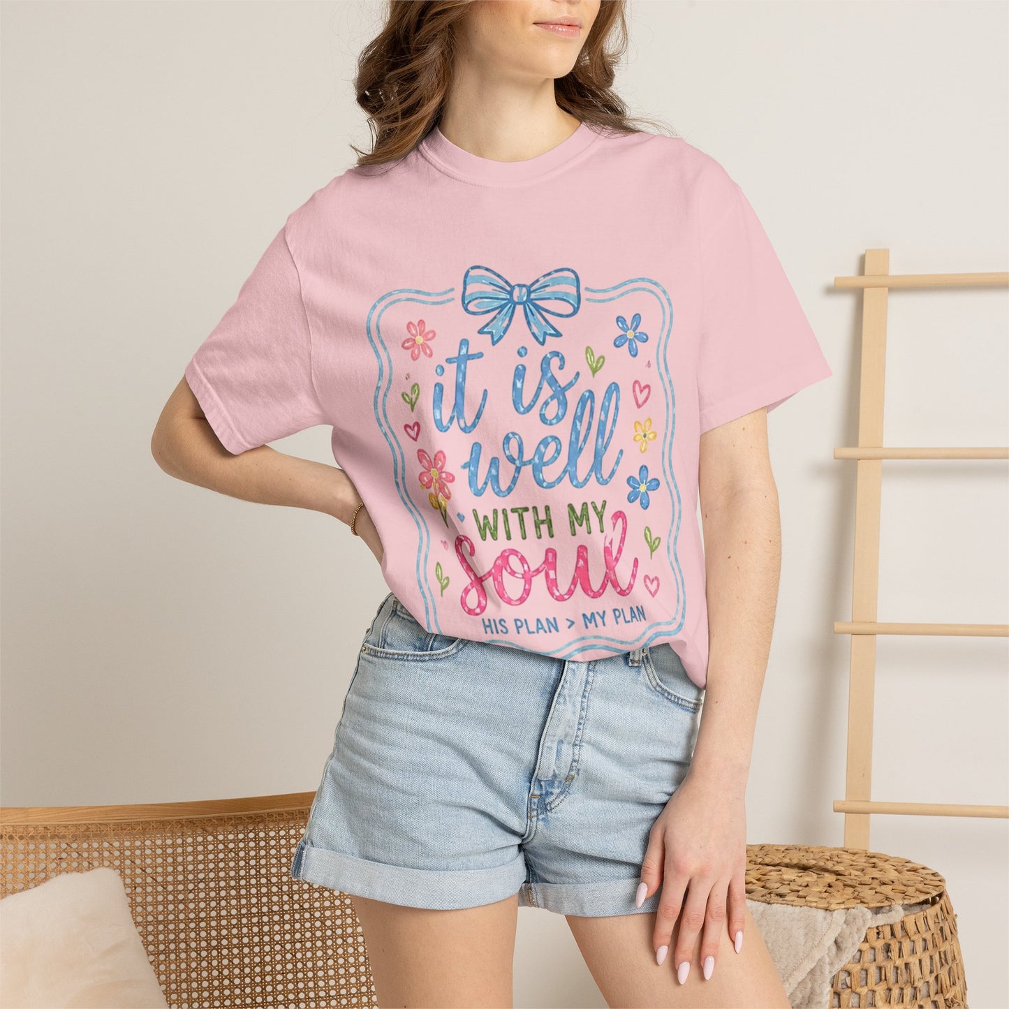It Is Well With My Soul T-shirt | Christian Scripture Tee