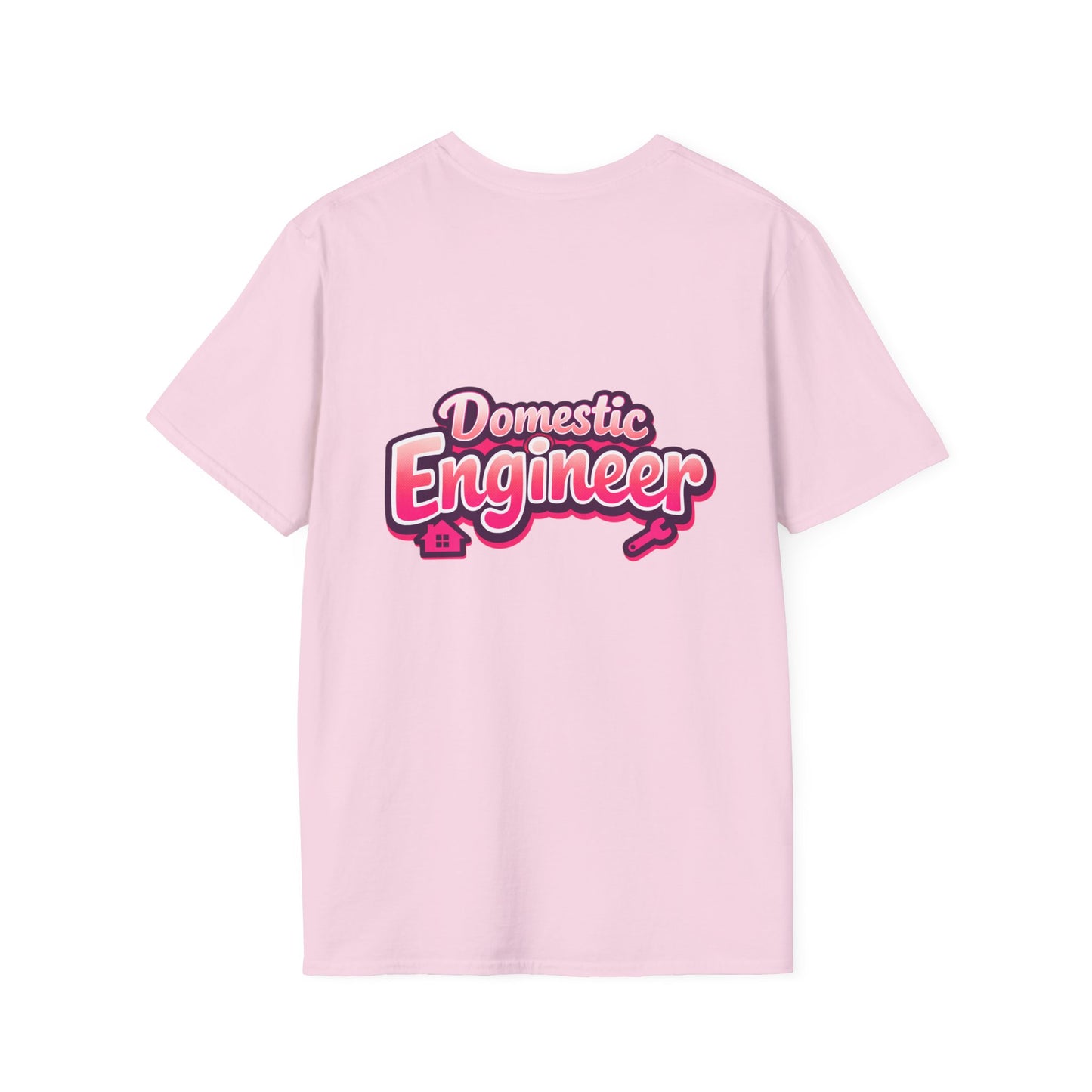 Domestic Engineer Mom Life T-Shirt | Motherhood Stay At Home Mom