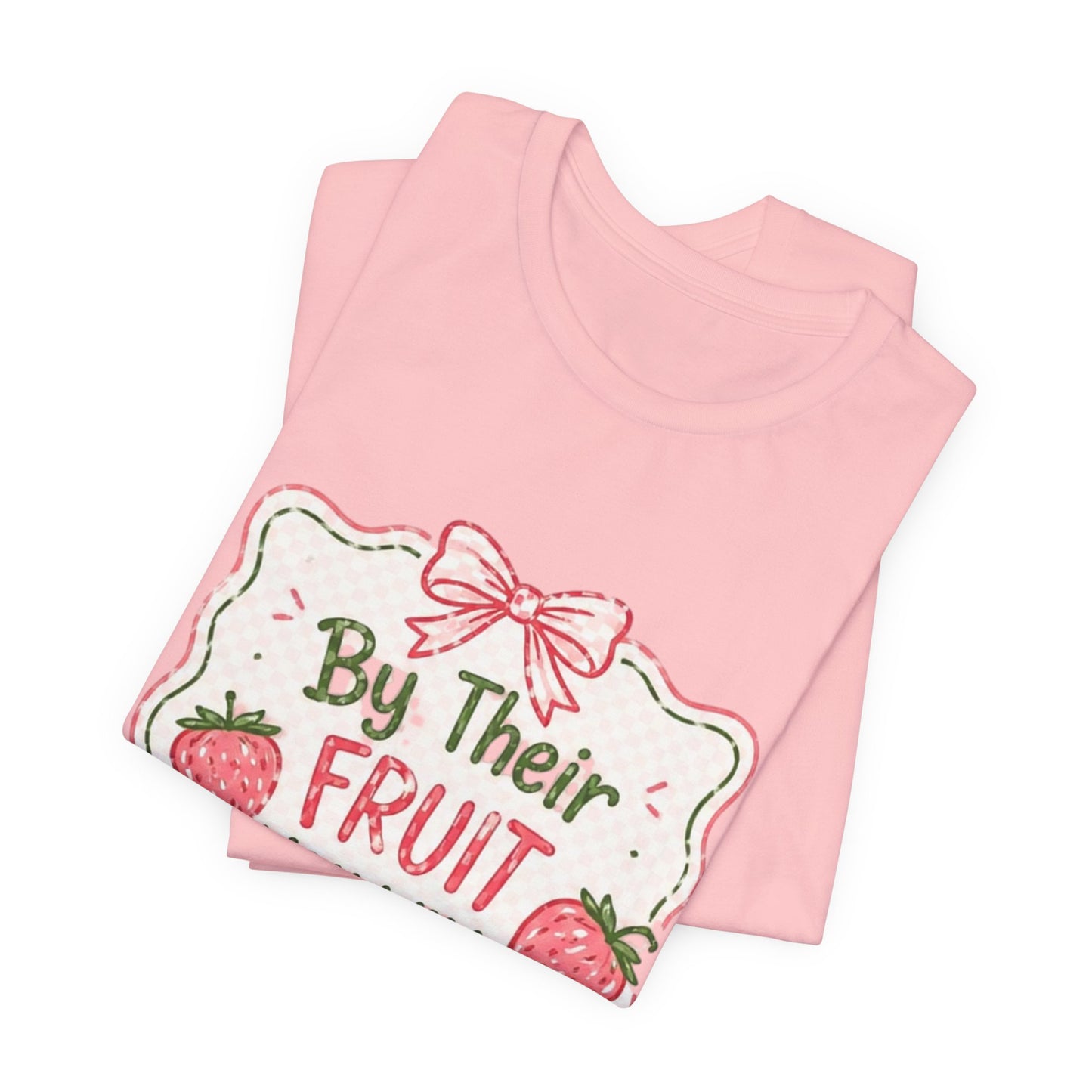 Matthew 7:16 Christian Graphic Tee | Bible Verse Faith Shirt