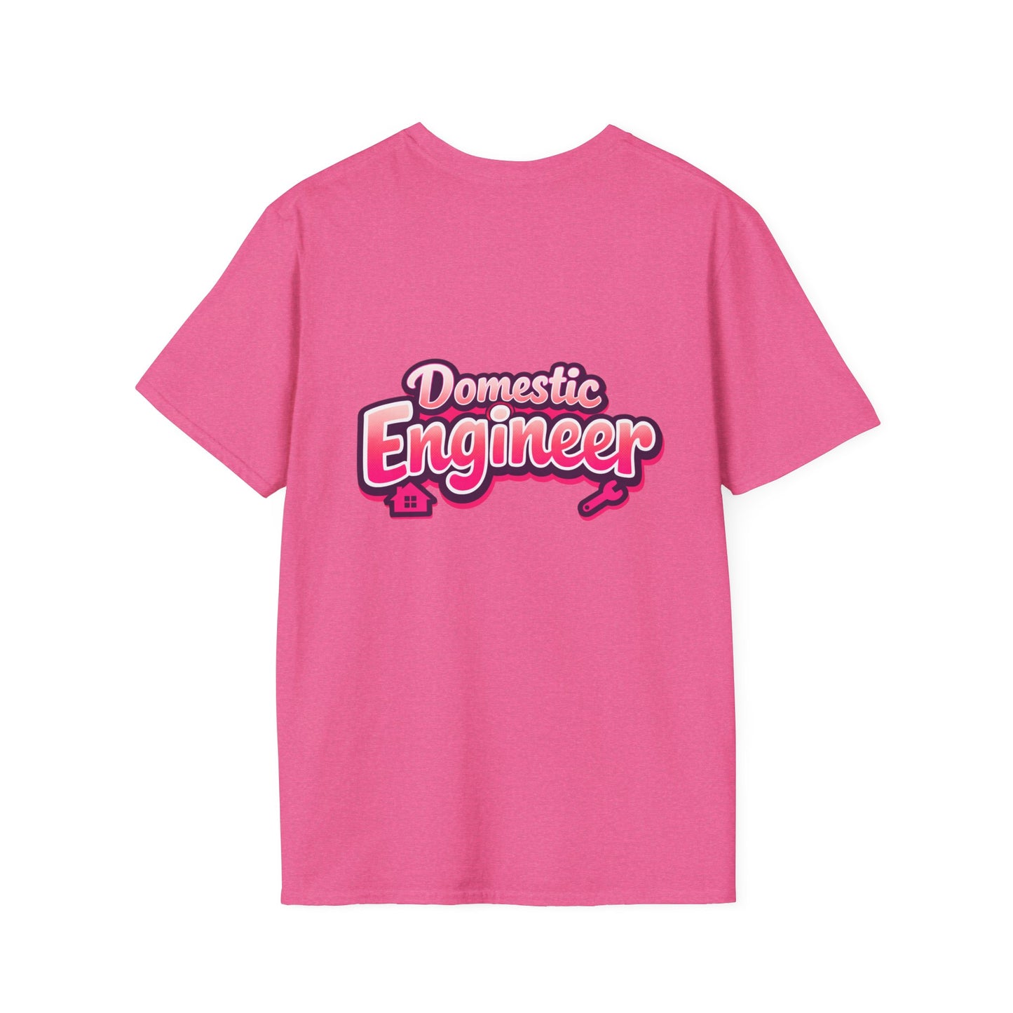 Domestic Engineer Mom Life T-Shirt | Motherhood Stay At Home Mom