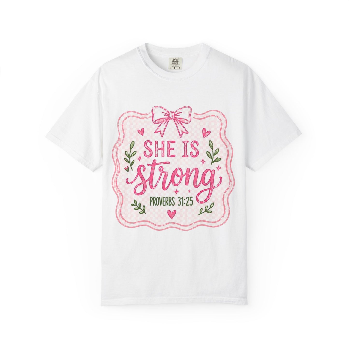 She Is Well With My Soul T-shirt | Christian Scripture Faith Tee