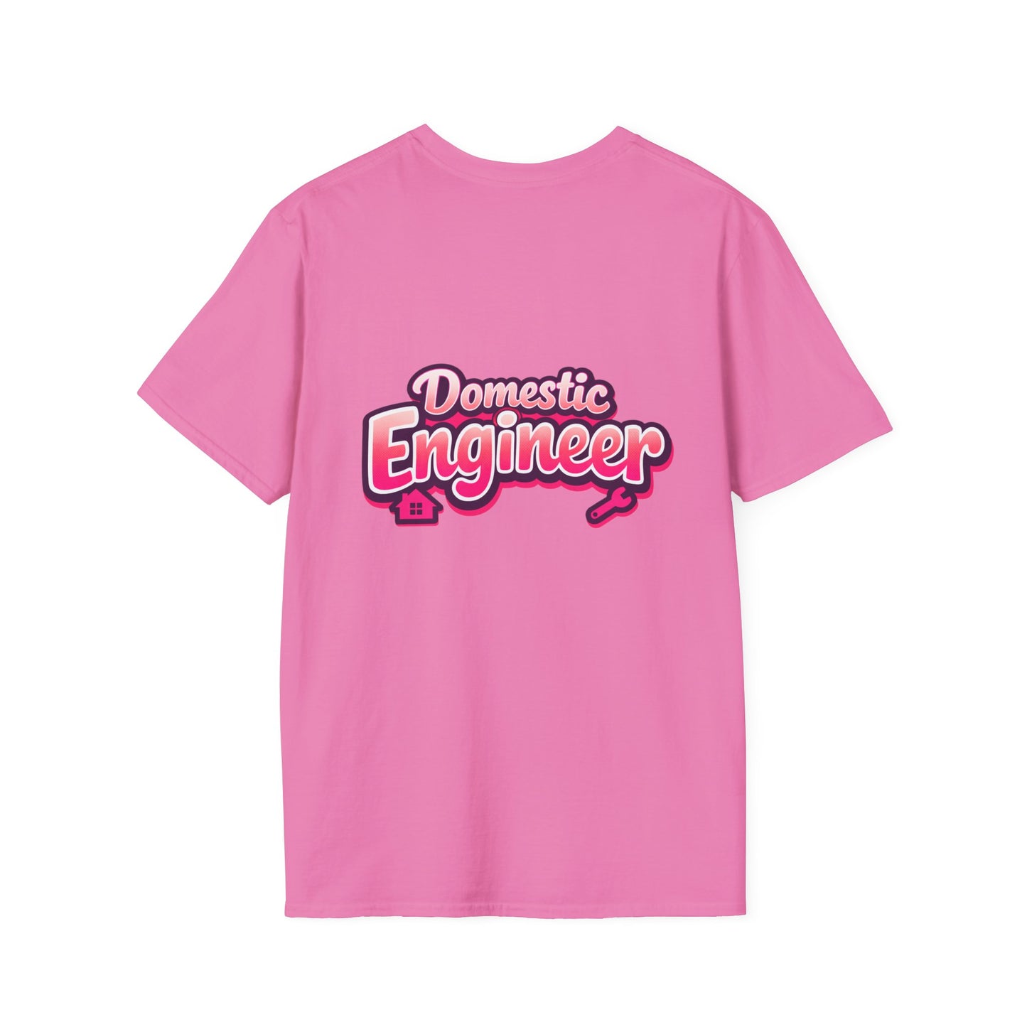 Domestic Engineer Mom Life T-Shirt | Motherhood Stay At Home Mom