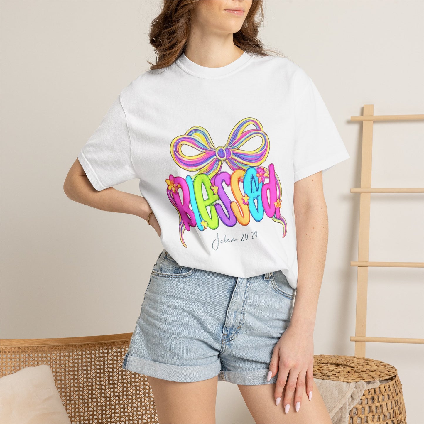 Blessed Christian Graphic T-shirt