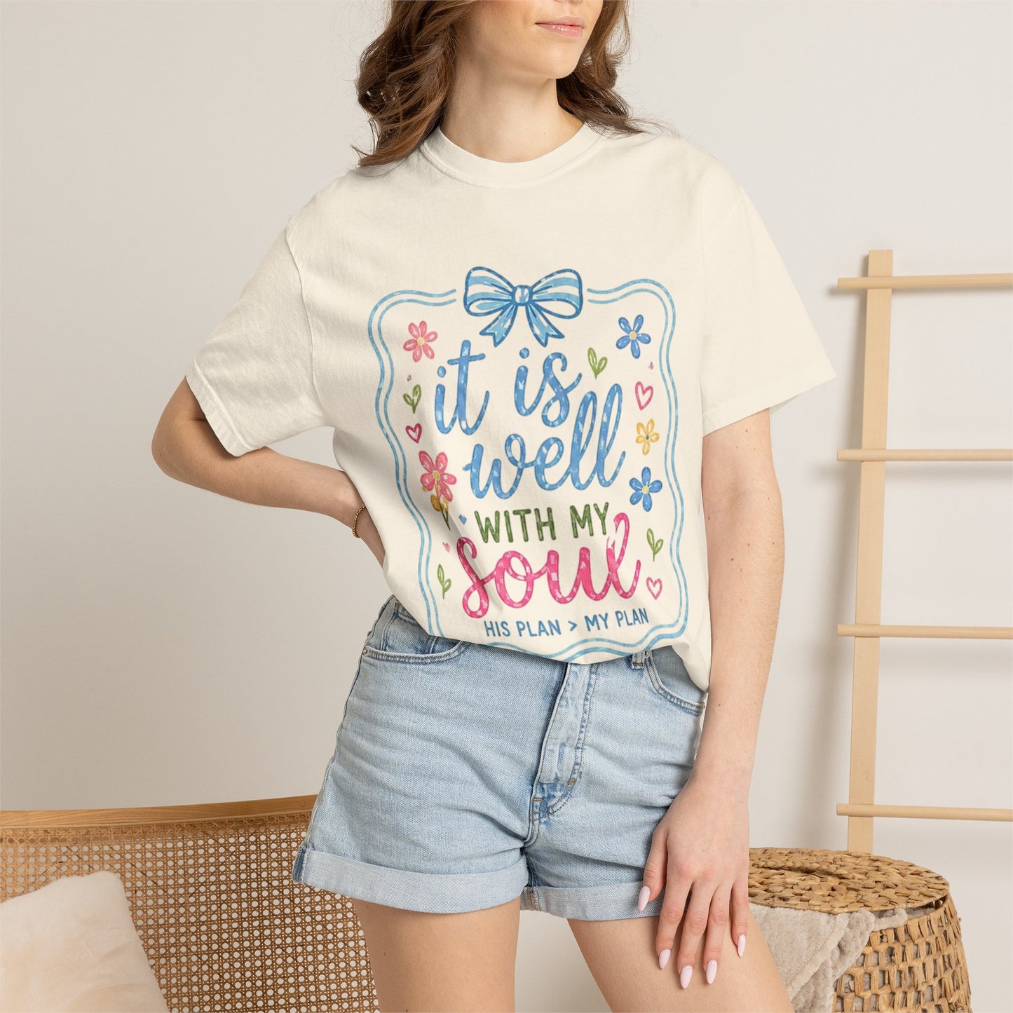 It Is Well With My Soul T-shirt | Christian Scripture Tee