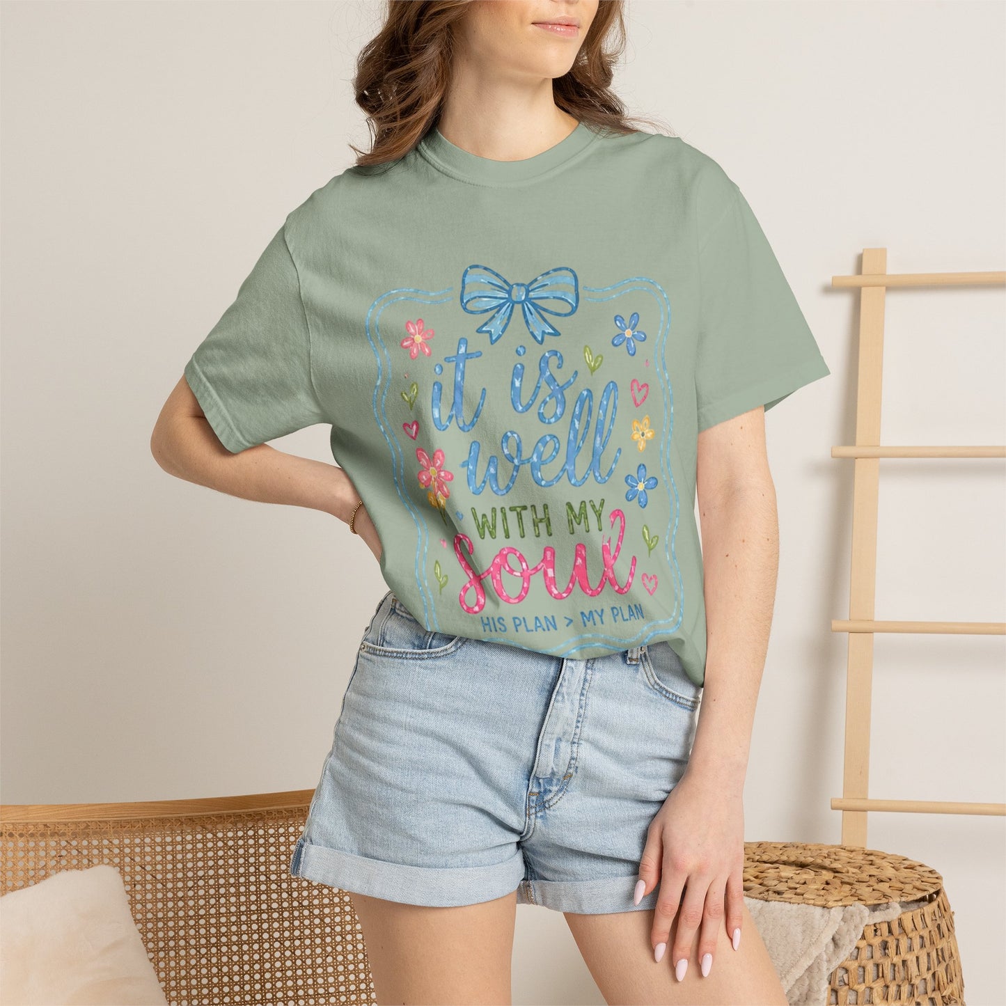 It Is Well With My Soul T-shirt | Christian Scripture Tee