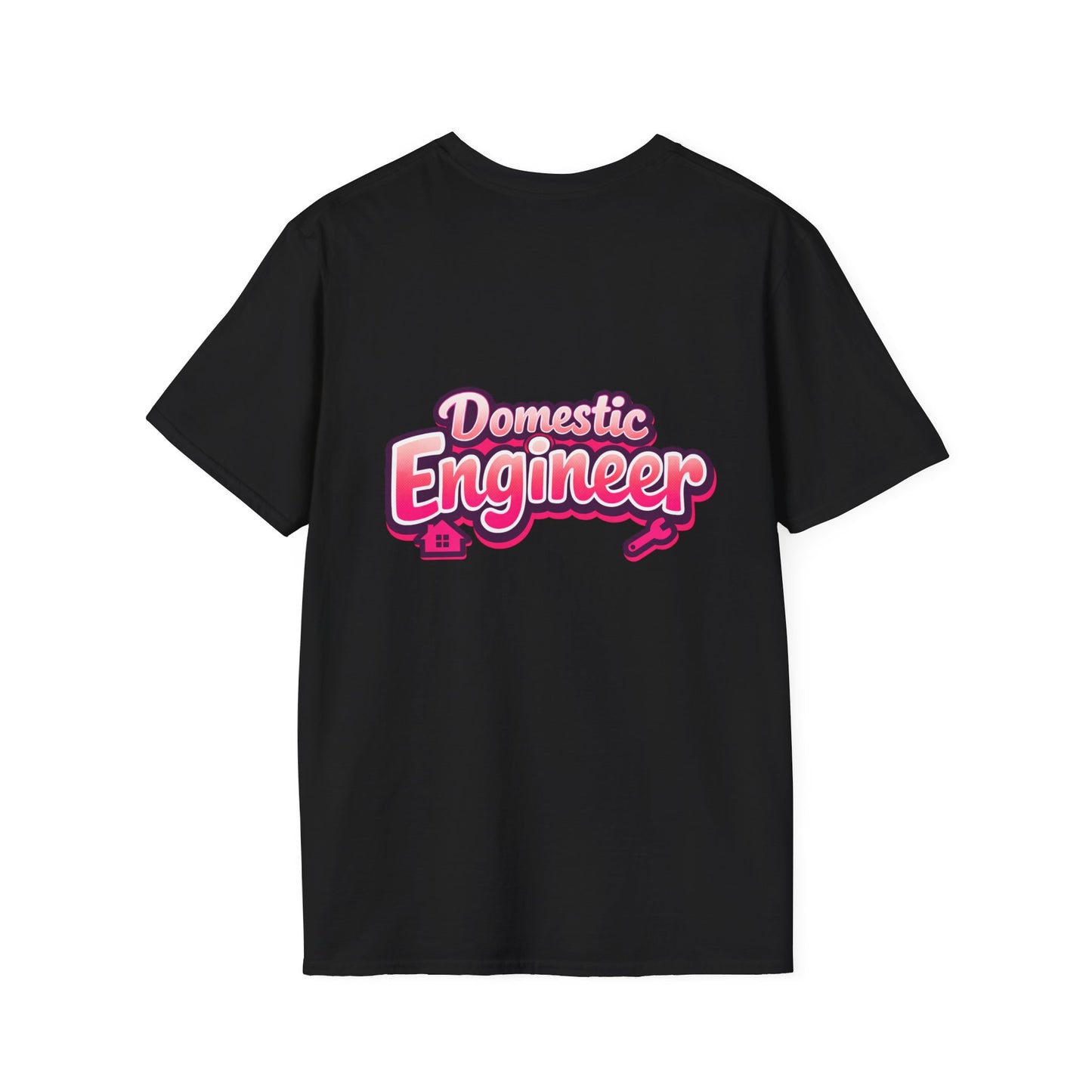Domestic Engineer Mom Life T-Shirt | Motherhood Stay At Home Mom