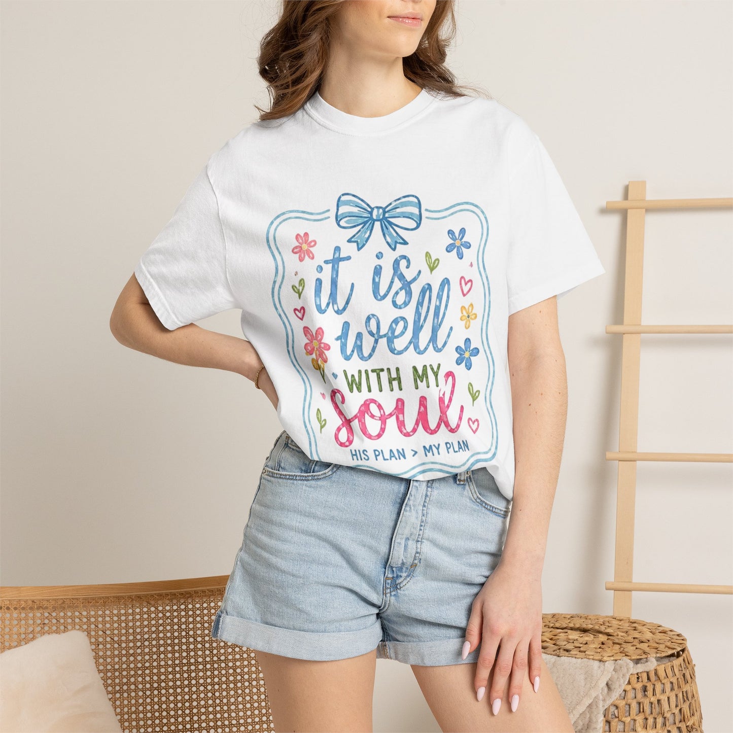 It Is Well With My Soul T-shirt | Christian Scripture Tee