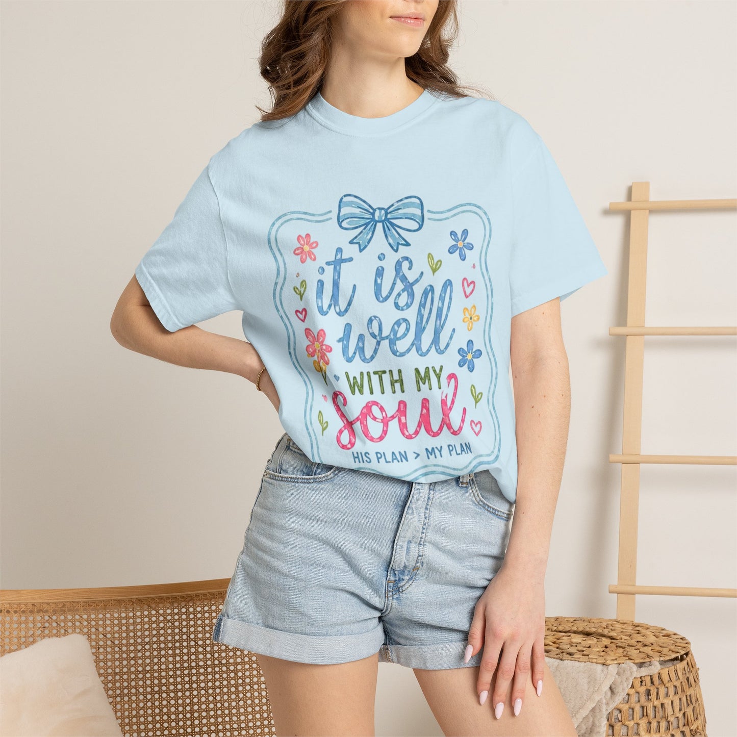 It Is Well With My Soul T-shirt | Christian Scripture Tee